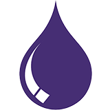 Purple Plumbing and Heating Logo